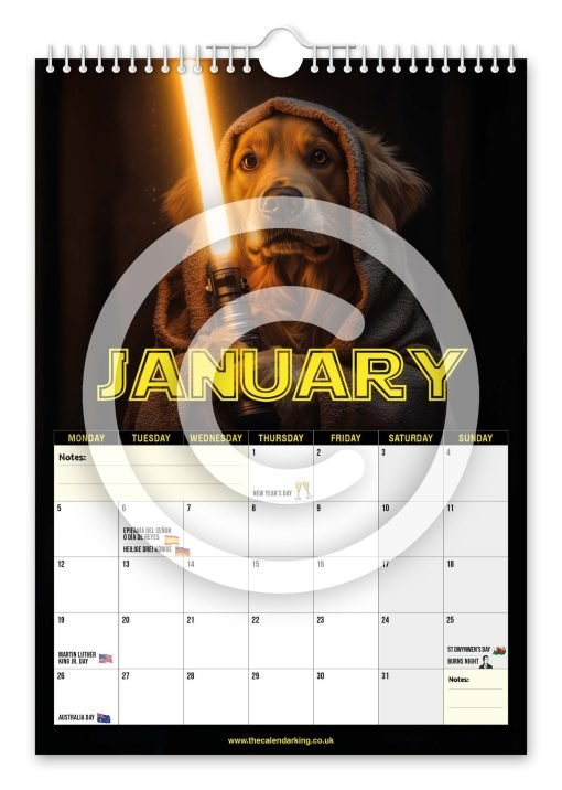 Star Paws Novelty Calendar - Image 2