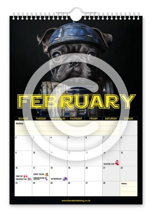 Star Paws Novelty Calendar - Image 3