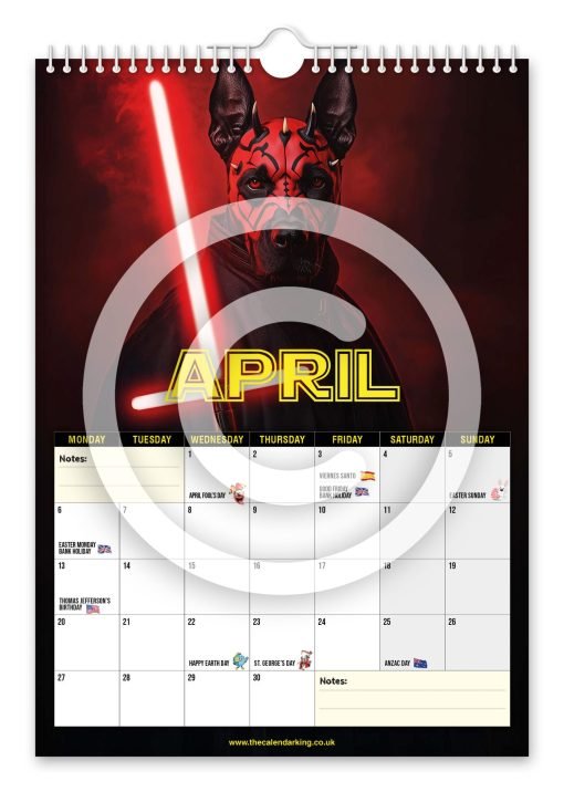 Star Paws Novelty Calendar - Image 5
