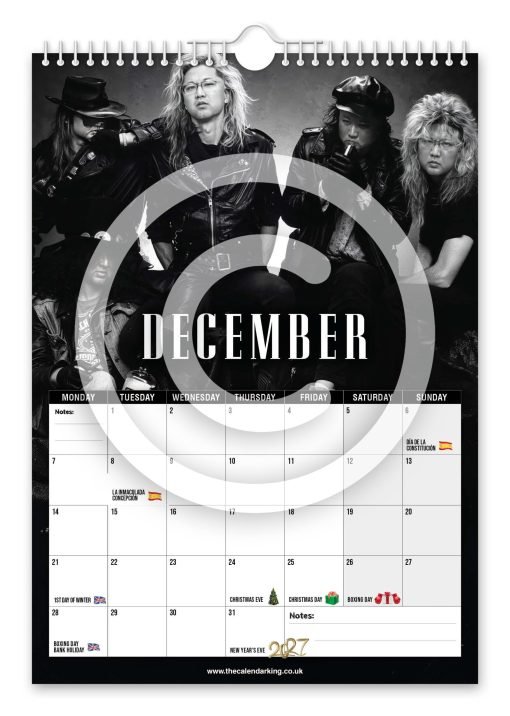 Uns N' Roses Novelty Calendar - Image 13