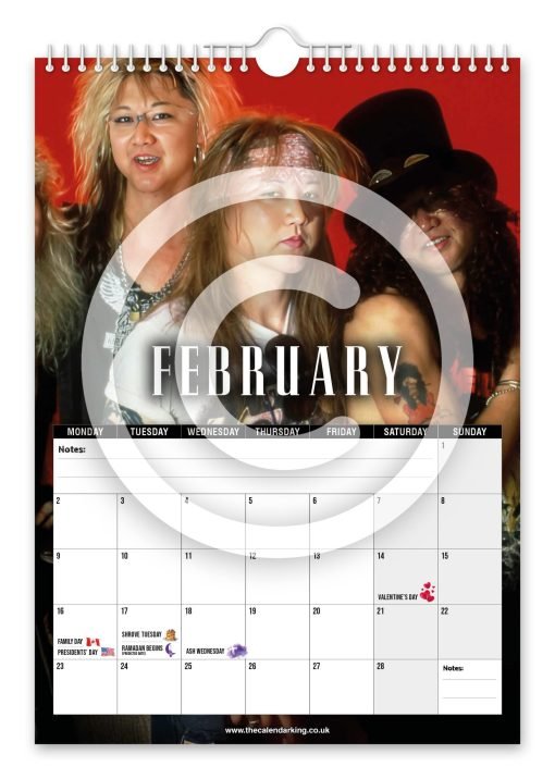 Uns N' Roses Novelty Calendar - Image 3