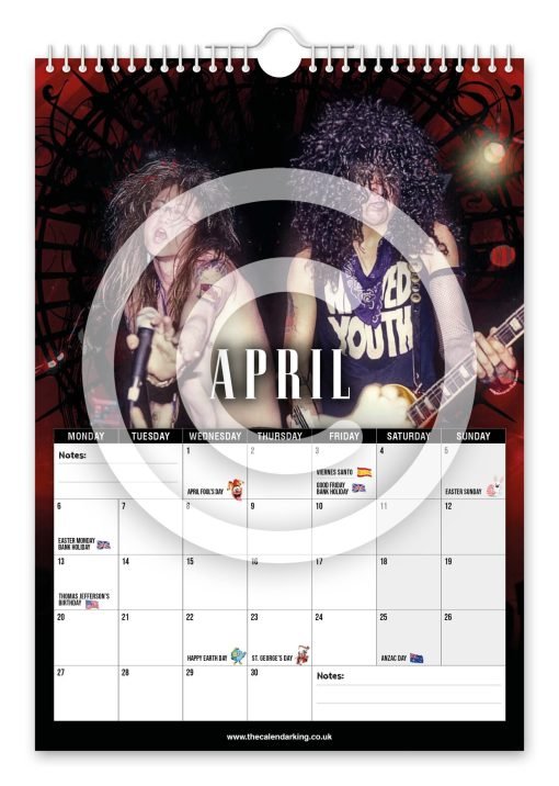 Uns N' Roses Novelty Calendar - Image 5