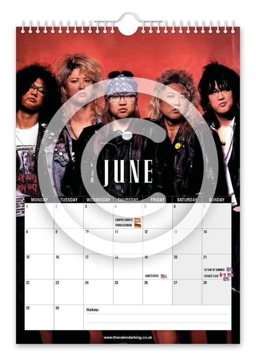 Uns N' Roses Novelty Calendar - Image 7