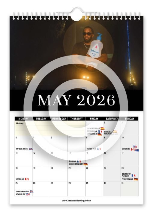 Cold-Play Novelty Calendar - Image 6