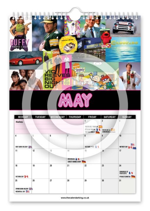Back to the 90's Novelty Calendar - Image 6