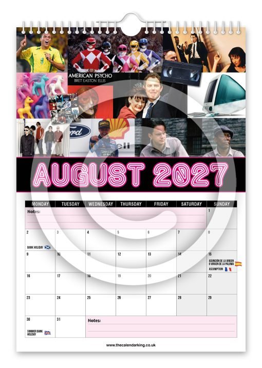 Back to the 90's Novelty Calendar - Image 9