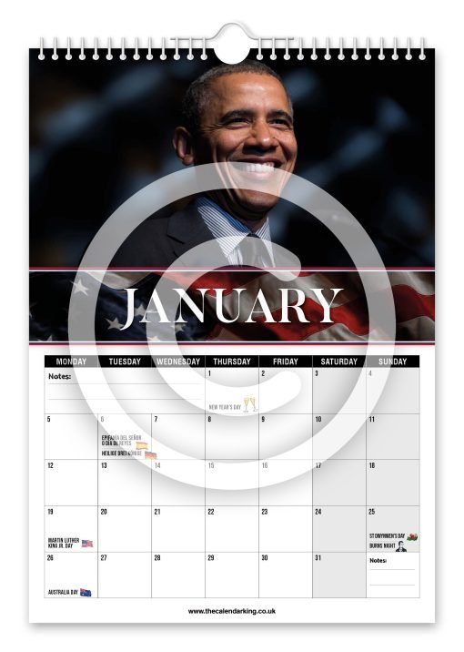 Barack Obama Novelty Calendar - Image 2
