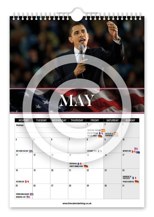 Barack Obama Novelty Calendar - Image 6