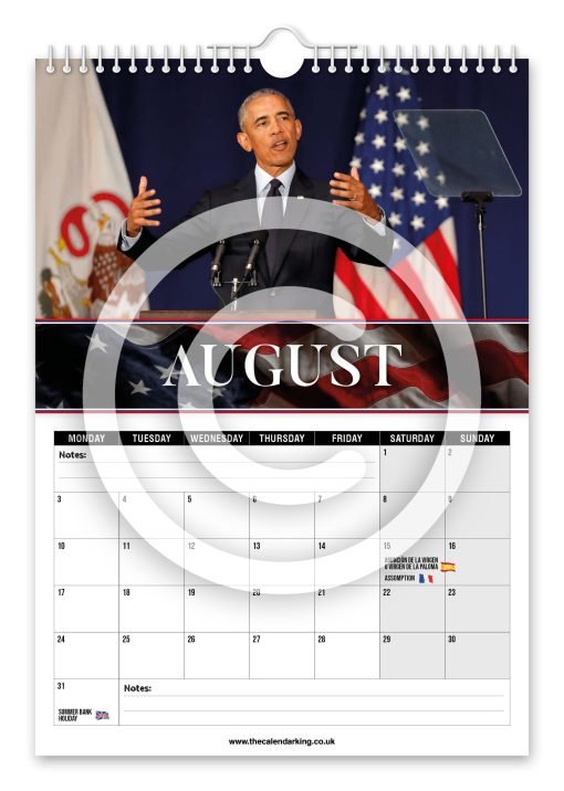 Barack Obama Novelty Calendar - Image 9