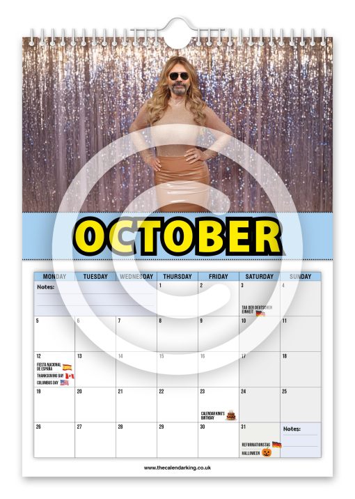 Cowell Vorderman Novelty Calendar - Image 11
