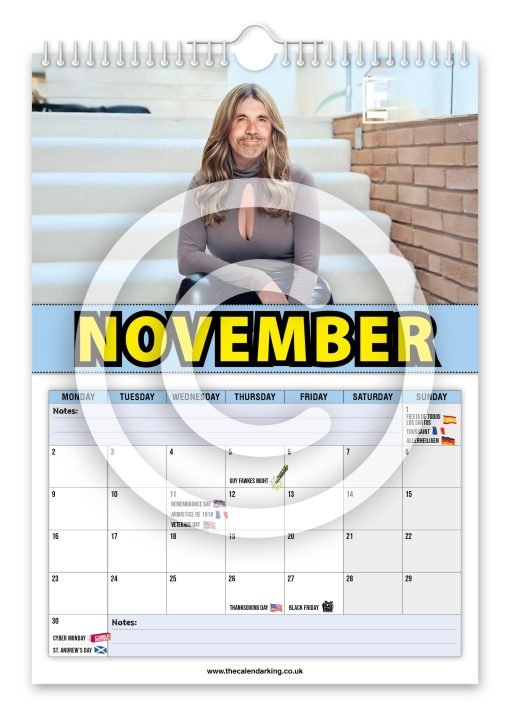 Cowell Vorderman Novelty Calendar - Image 12