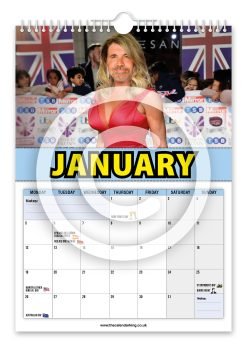 Alternative view of Cowell Vorderman Novelty Calendar