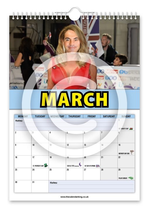 Cowell Vorderman Novelty Calendar - Image 4