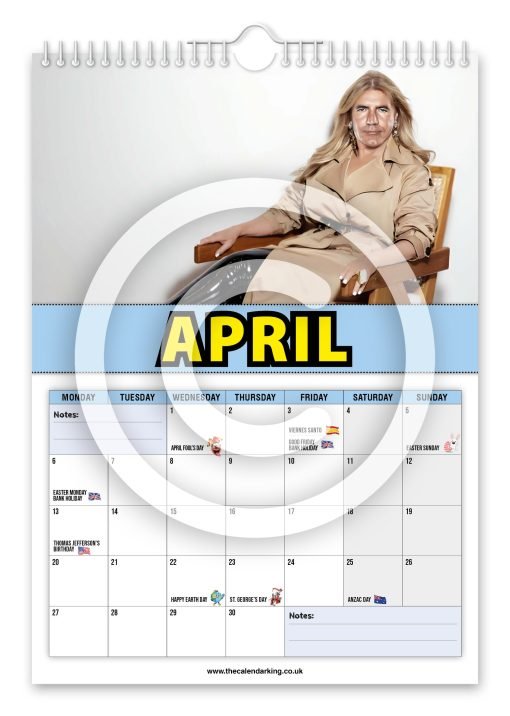 Cowell Vorderman Novelty Calendar - Image 5