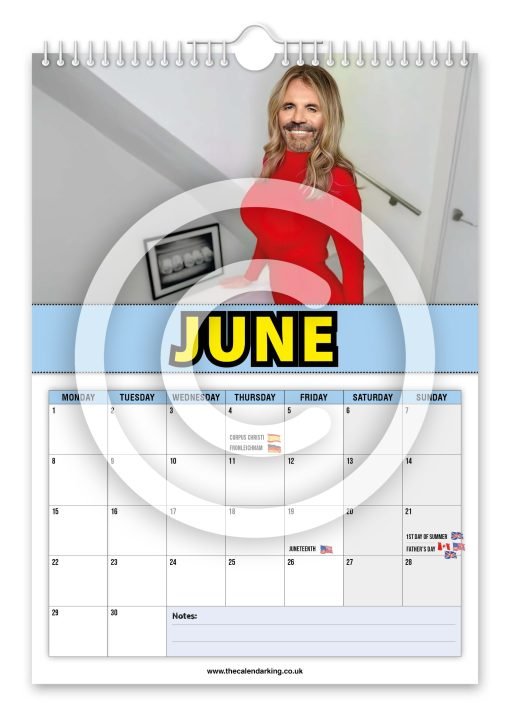 Cowell Vorderman Novelty Calendar - Image 7