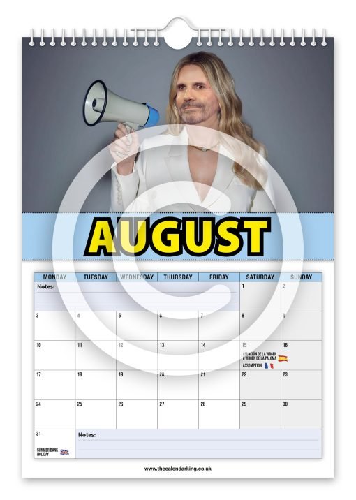 Cowell Vorderman Novelty Calendar - Image 9
