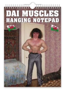 Dai Muscles - A4 Hanging Notepad