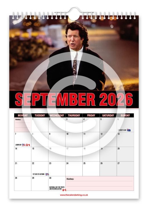 Don Trovolta Novelty Calendar - Image 9