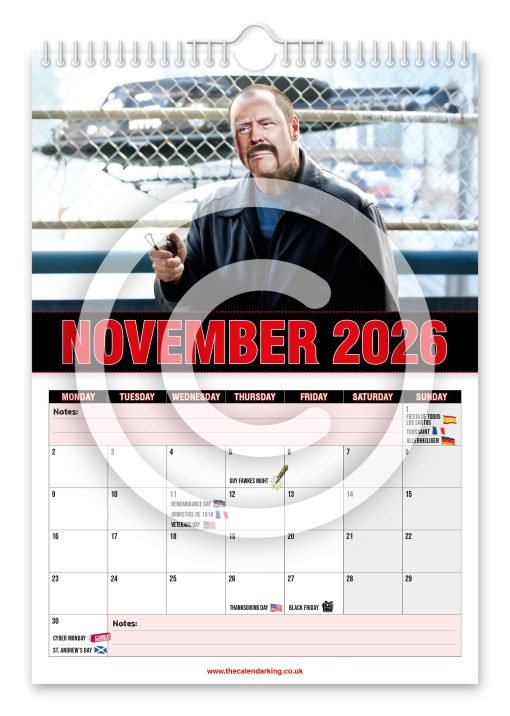 Don Trovolta Novelty Calendar - Image 11