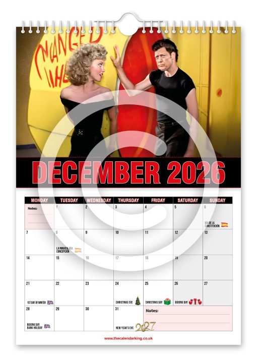 Don Trovolta Novelty Calendar - Image 12