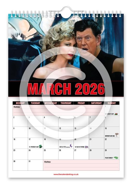Don Trovolta Novelty Calendar - Image 4