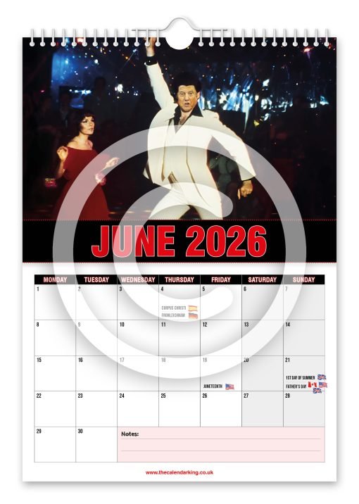 Don Trovolta Novelty Calendar - Image 7