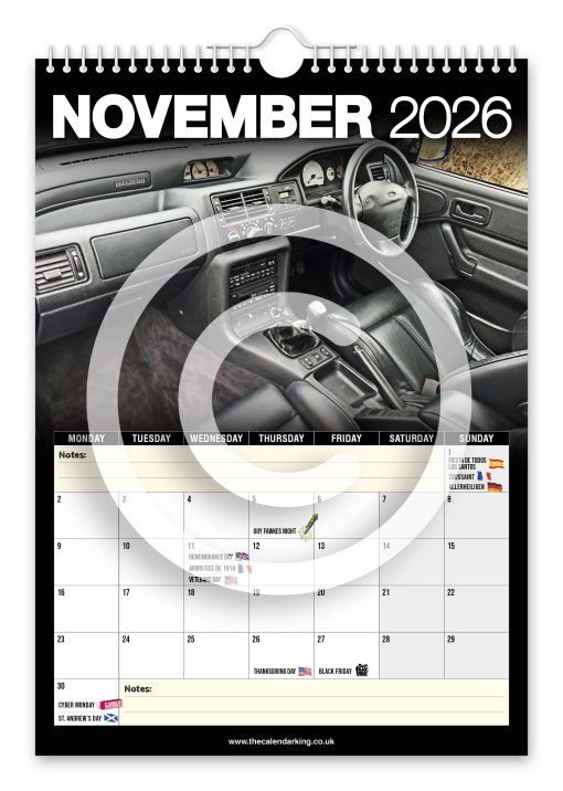 Escort Cosworth Novelty Calendar - Image 12