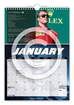 Alternative view of Formula One Greats - Novelty Calendar