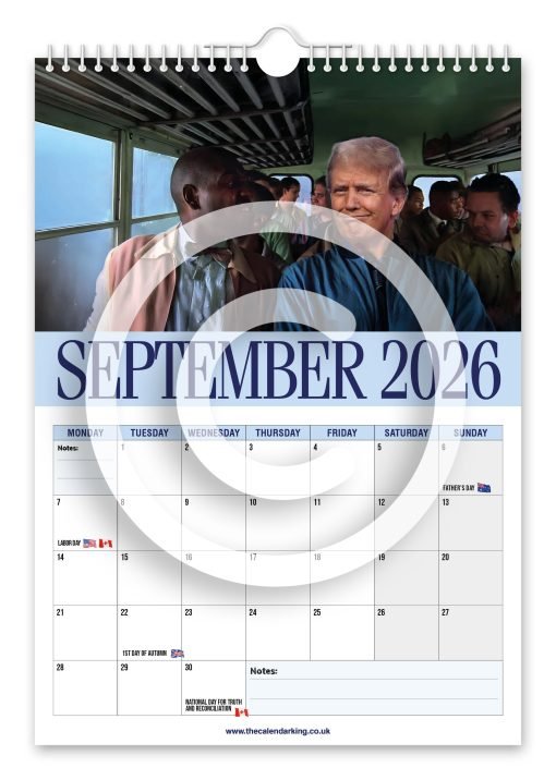 Forrest Trump Novelty Calendar - Image 10
