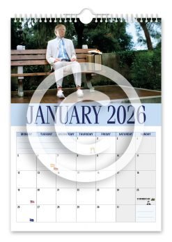 Alternative view of Forrest Trump Novelty Calendar