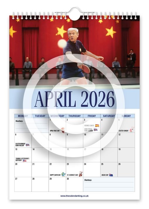 Forrest Trump Novelty Calendar - Image 5