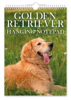 Golden Retriever - A4 Hanging Notepad