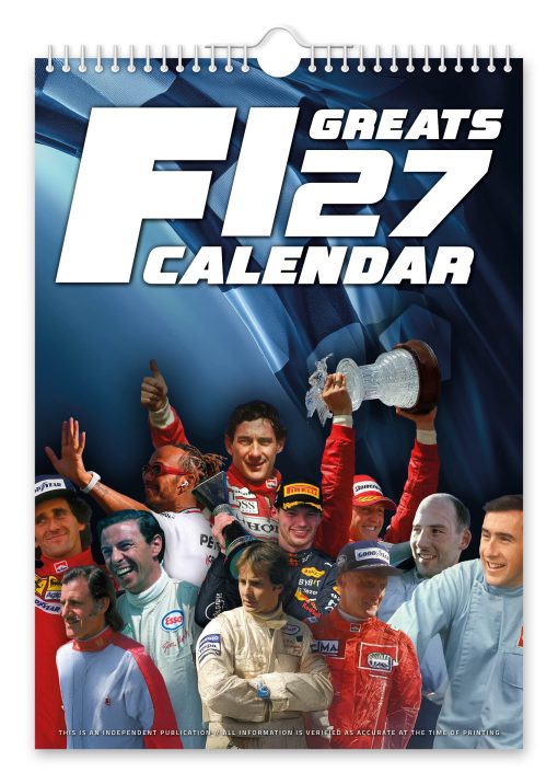 Formula One Greats - Novelty Calendar