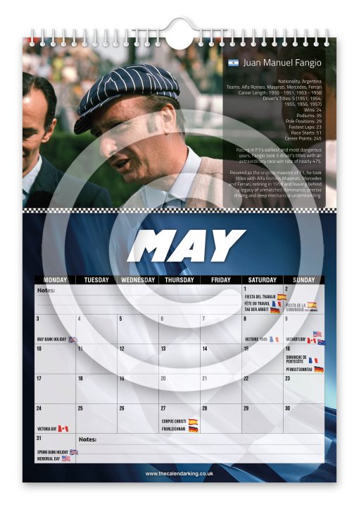 Formula One Greats - Novelty Calendar - Image 6