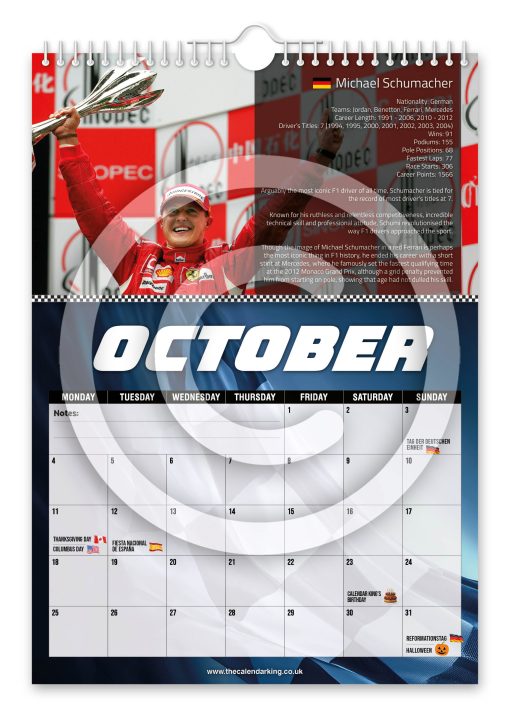 Formula One Greats - Novelty Calendar - Image 11