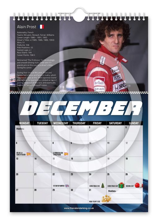 Formula One Greats - Novelty Calendar - Image 13