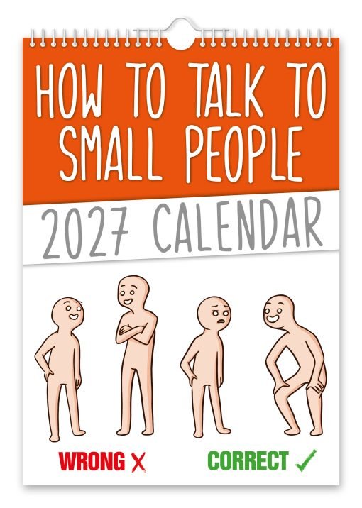How to talk to small people Novelty Calendar