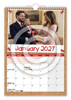 Alternative view of Kid Trump Novelty Calendar