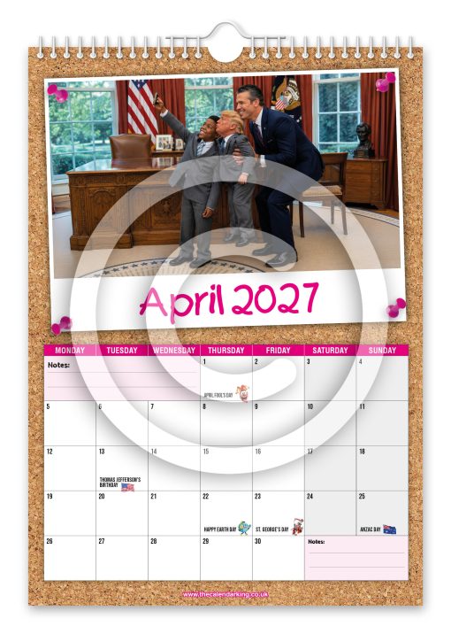 Kid Trump Novelty Calendar - Image 5
