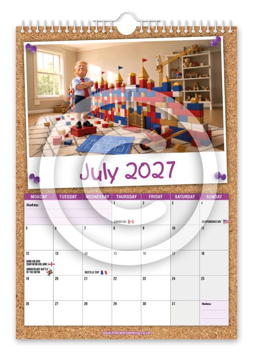 Kid Trump Novelty Calendar - Image 8