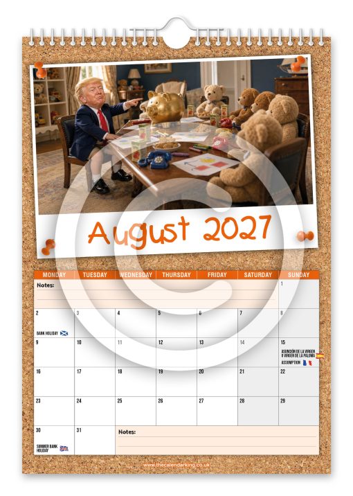 Kid Trump Novelty Calendar - Image 9