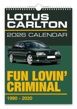 Lotus Carlton Novelty Calendar