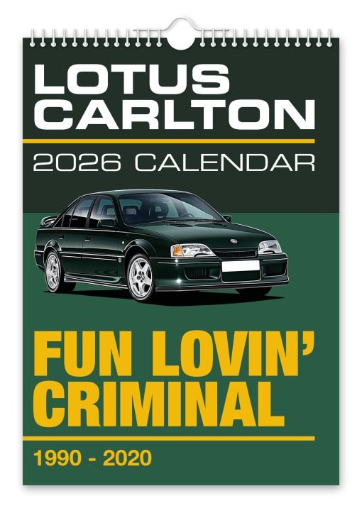 Lotus Carlton Novelty Calendar