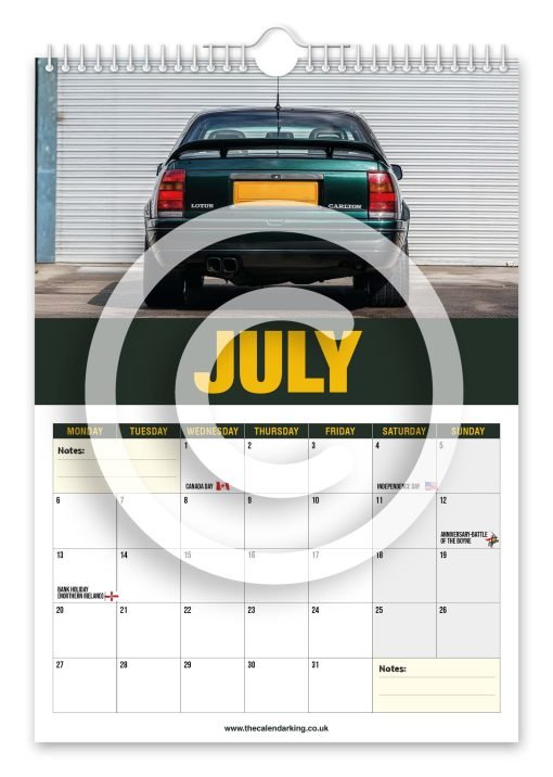 Lotus Carlton Novelty Calendar - Image 8