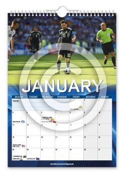 Alternative view of Lionel Messi Novelty Calendar
