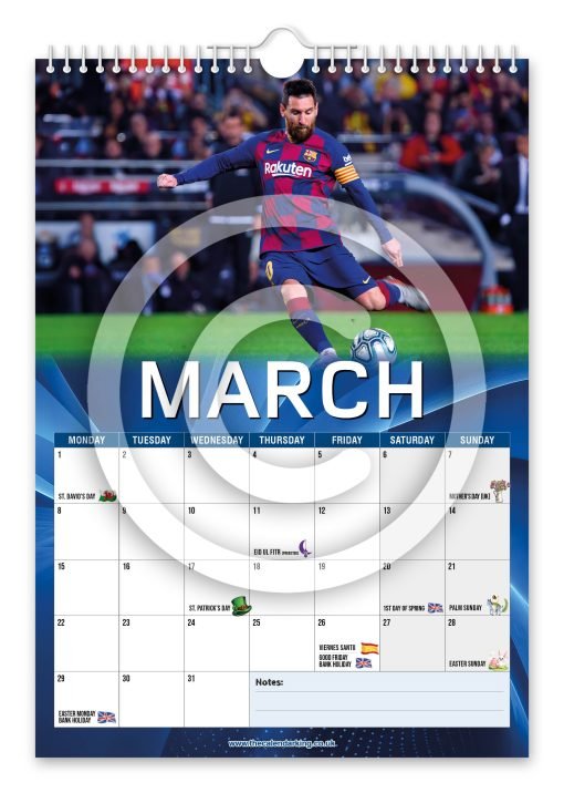 Lionel Messi Novelty Calendar - Image 4
