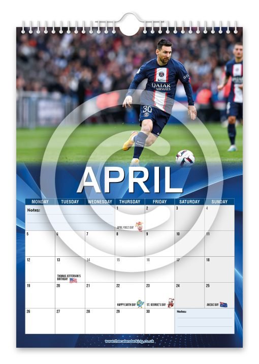 Lionel Messi Novelty Calendar - Image 5