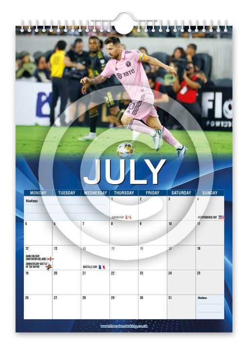 Lionel Messi Novelty Calendar - Image 8