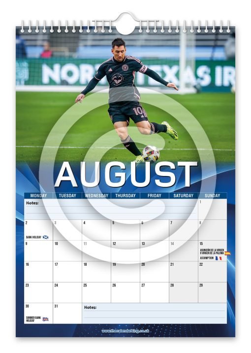 Lionel Messi Novelty Calendar - Image 9