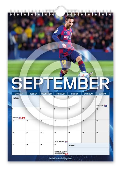Lionel Messi Novelty Calendar - Image 10